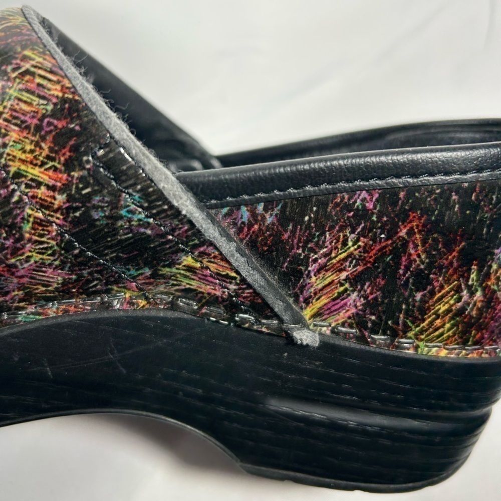 Dansko Professional Patent Leather Clogs Womens Slip On Closed Toe Sz 6.5-7 - Picture 11 of 12